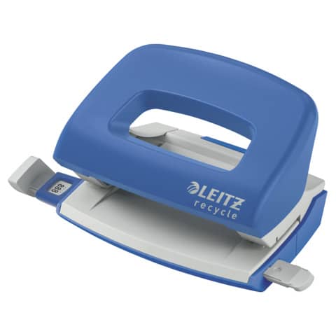 LEITZ Locher Mini NeXXt Recycle, blau (EAN: 4002432135318)