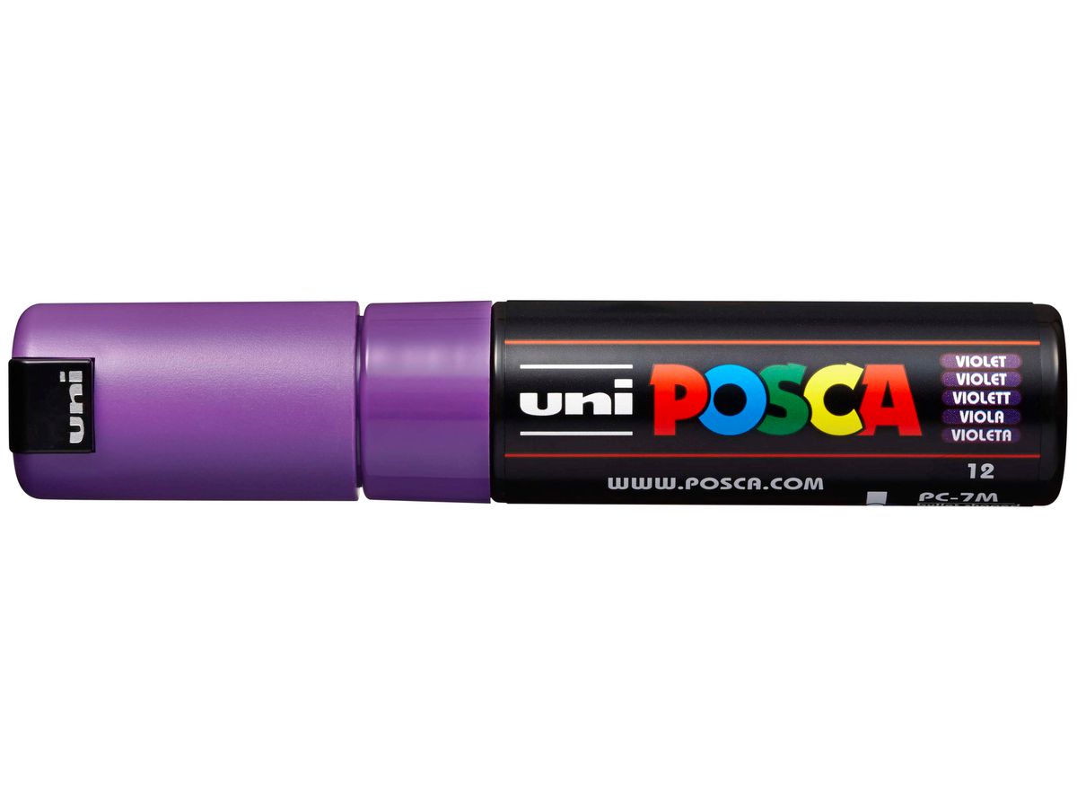 POSCA Pigmentmarker PC-7M, violett (EAN: 4902778228333)
