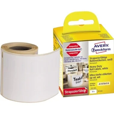 AVERY Zweckform Strapazierfähige Rollenetiketten, 59 x 102mm (EAN: 4004182617250)