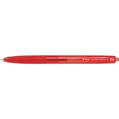 PILOT Druckkugelschreiber SUPER GRIP G, rot (EAN: 4902505524417)