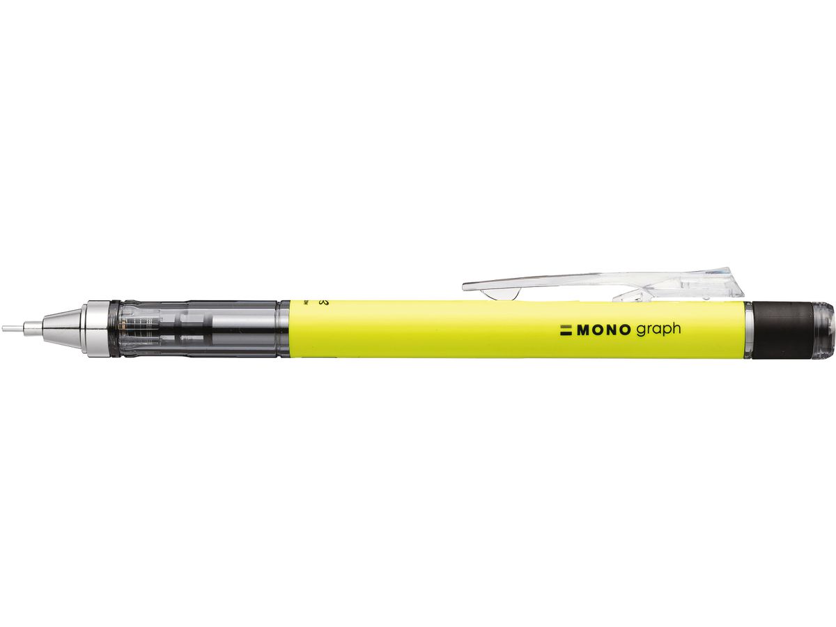 Tombow Druckbleistift "MONO graph", 0,7 mm, neongelb (EAN: 4901991545920)