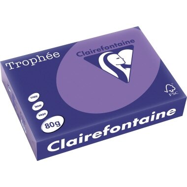 Clairefontaine Multifunktionspapier Trophée, A4, violett (EAN: 3329680178609)