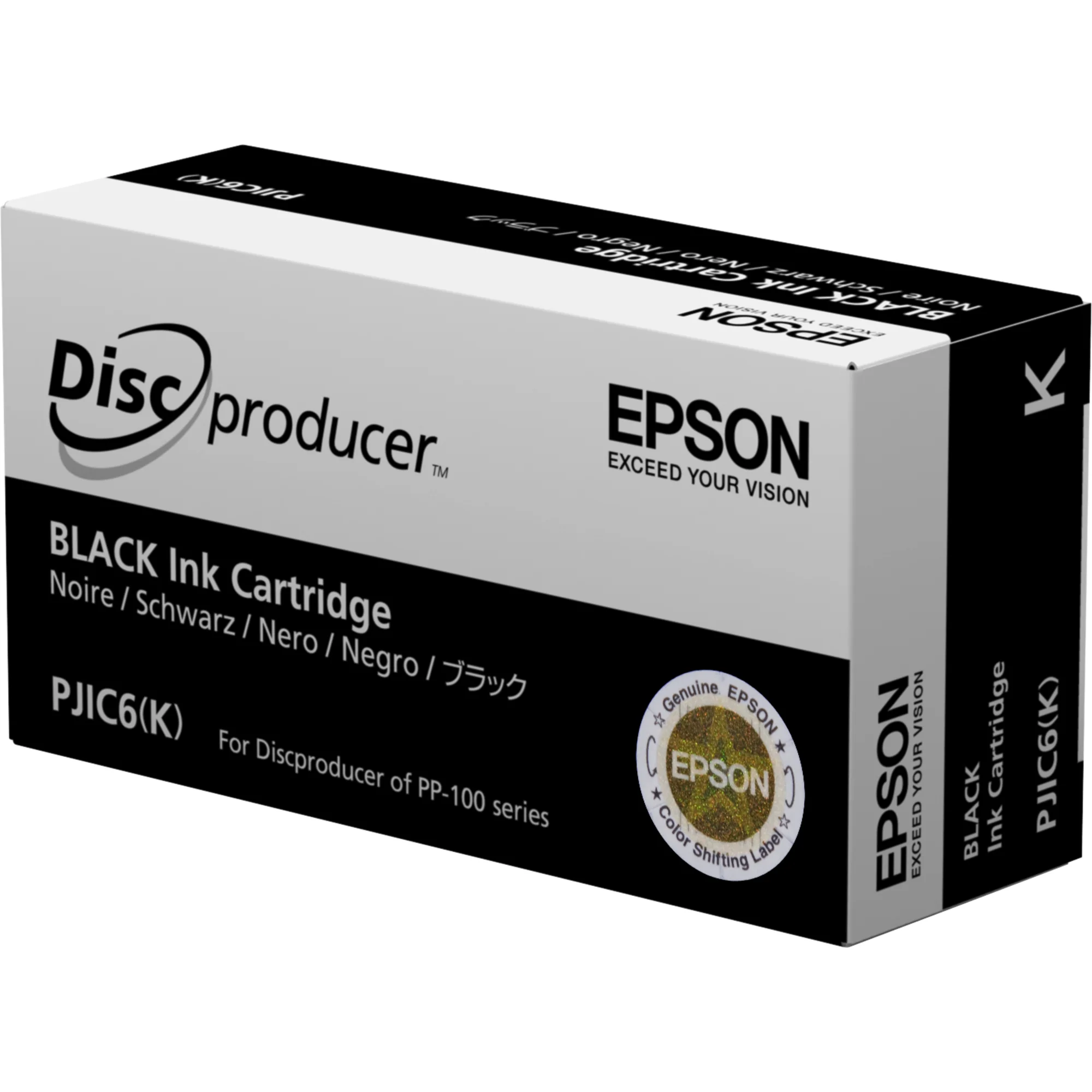 EPSON Tinte für EPSON Cd-Label-Printer PP 100, schwarz (EAN: 8715946716237)