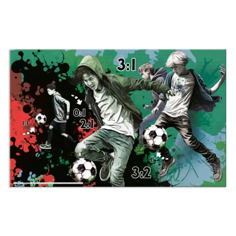 HERMA Schreibunterlage "Street Soccer", (B)550 x (H)350 mm (EAN: 4008705195997)