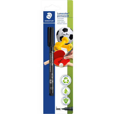STAEDTLER Lumocolor Sportmarker permanent, schwarz, Blister (EAN: 4007817069974)