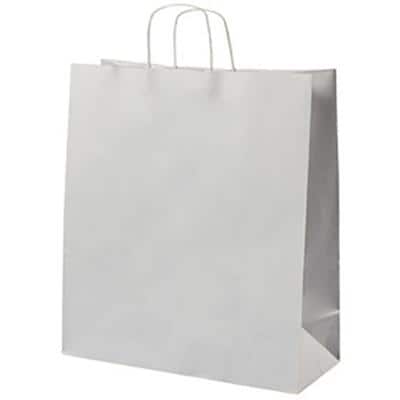 MAILmedia Papier-Tragetasche mit Kordel, 28,8 Liter, weiß (EAN: 4003928017798)