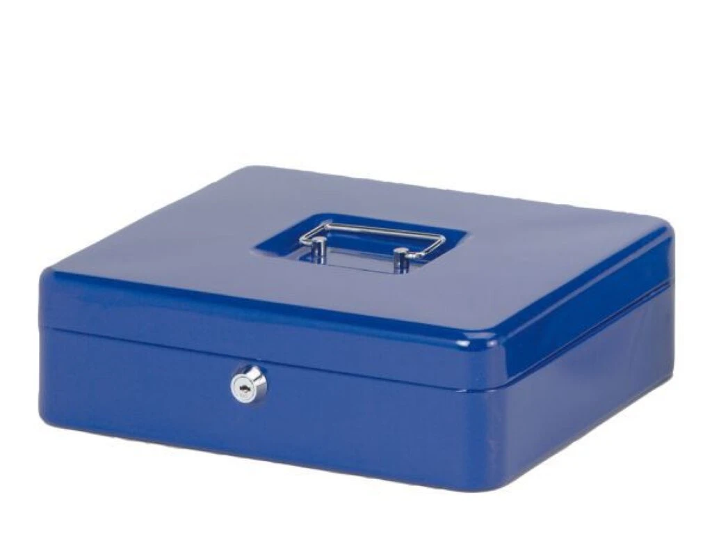 MAUL Geldkassette, blau, Maße: (B)300 x (T)245 x (H)90 mm (EAN: 4002390011273)