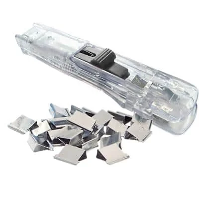 RAPESCO Dokumentenclip-Spender Supaclip 40, transparent (EAN: 5018505701020)