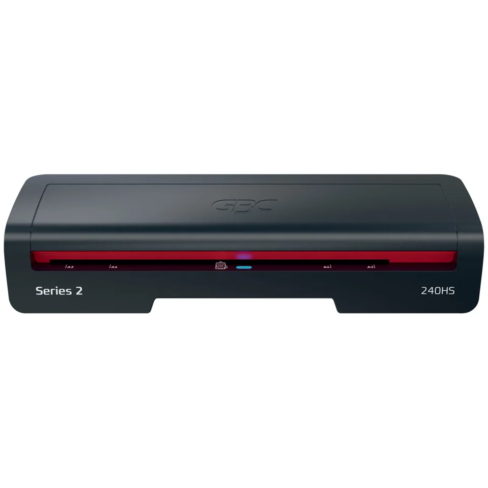 GBC Laminiergerät 240HS, bis DIN A3, schwarz/rot (EAN: 5028252645539)