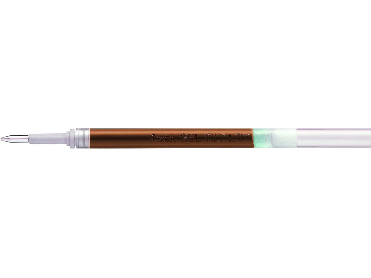 Pentel Liquid Gel-Tintenroller-Mine LR7, braun (EAN: 0884851025623)