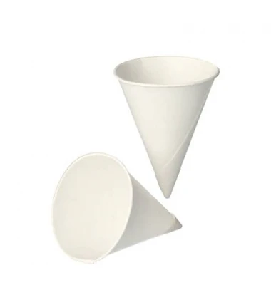 PAPSTAR Spitzbecher, aus Zuckerrohrpapier, weiß, 120 ml (EAN: 4002911886182)