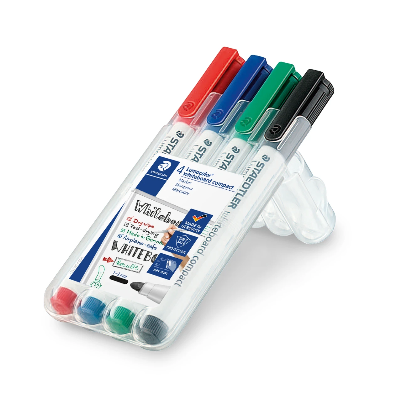 STAEDTLER Lumocolor Whiteboard Marker, 4er Set (EAN: 4007817341001)