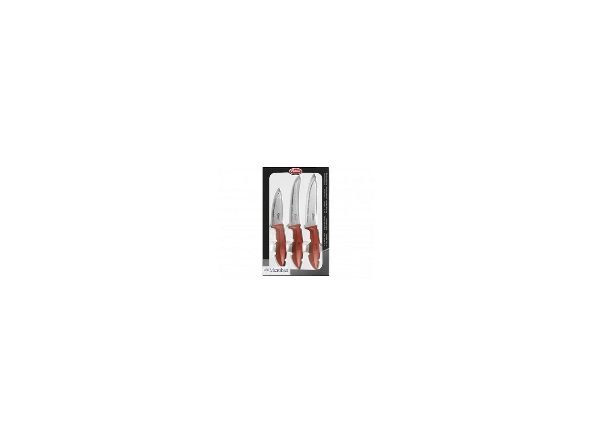 Clauss Messerset, 3-teilig, rot (EAN: 4027521801004)