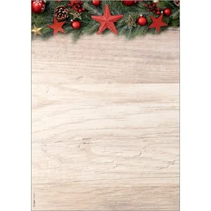 sigel Weihnachts-Motiv-Papier "Chalet Style", A4, 90 g/qm (EAN: 4004360778384)