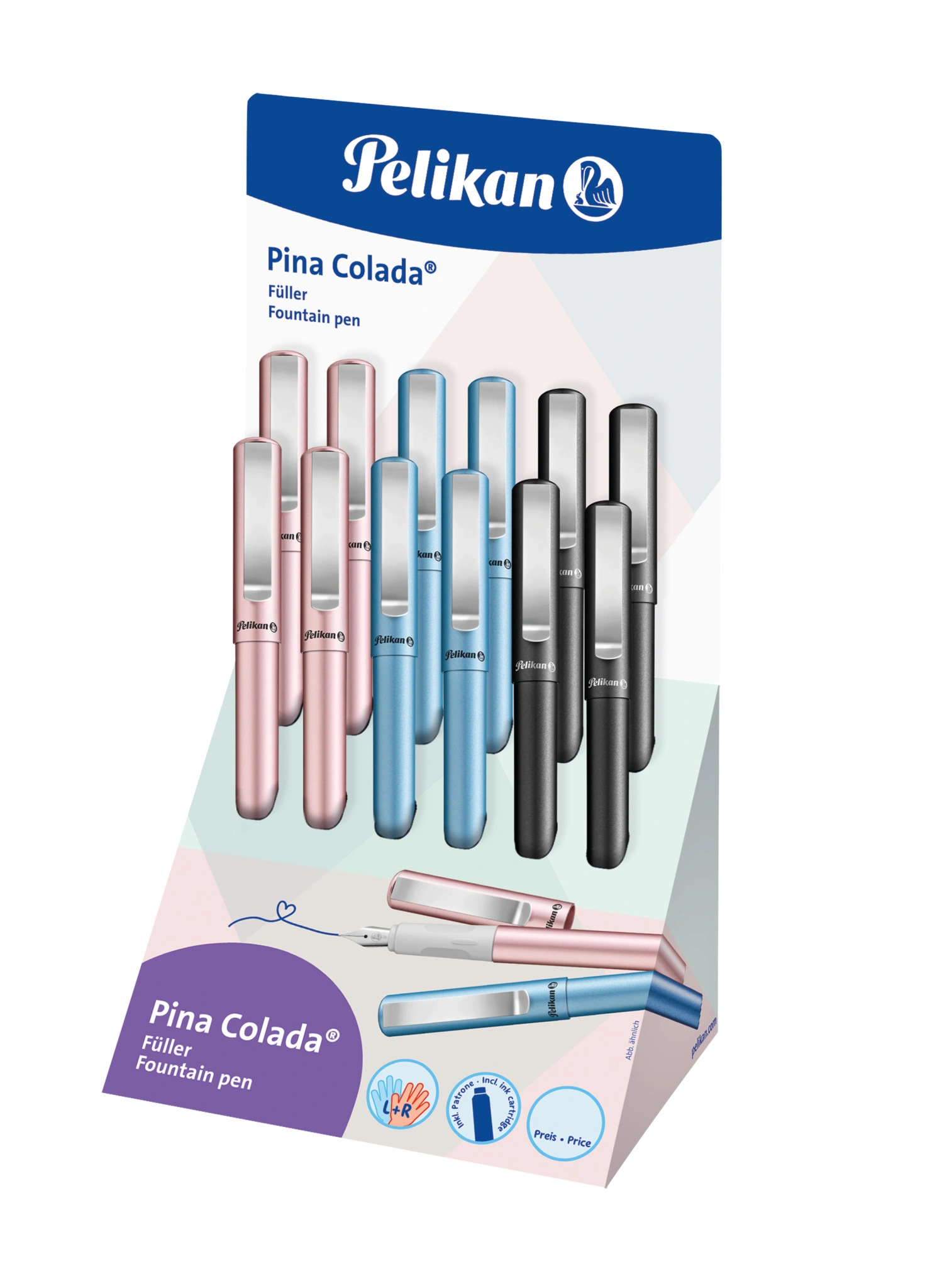 Pelikan Füllhalter Pina Colada, 12er Display (EAN: 4012700606105)