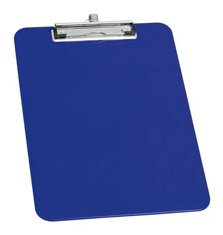 WEDO Klemmbrett, DIN A4, aus Polystyrol, blau (EAN: 4003801861135)