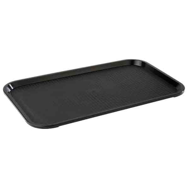 APS Tablett FAST FOOD GN 1/1, (B)530 x (T)325 mm, schwarz (EAN: 4004133005532)