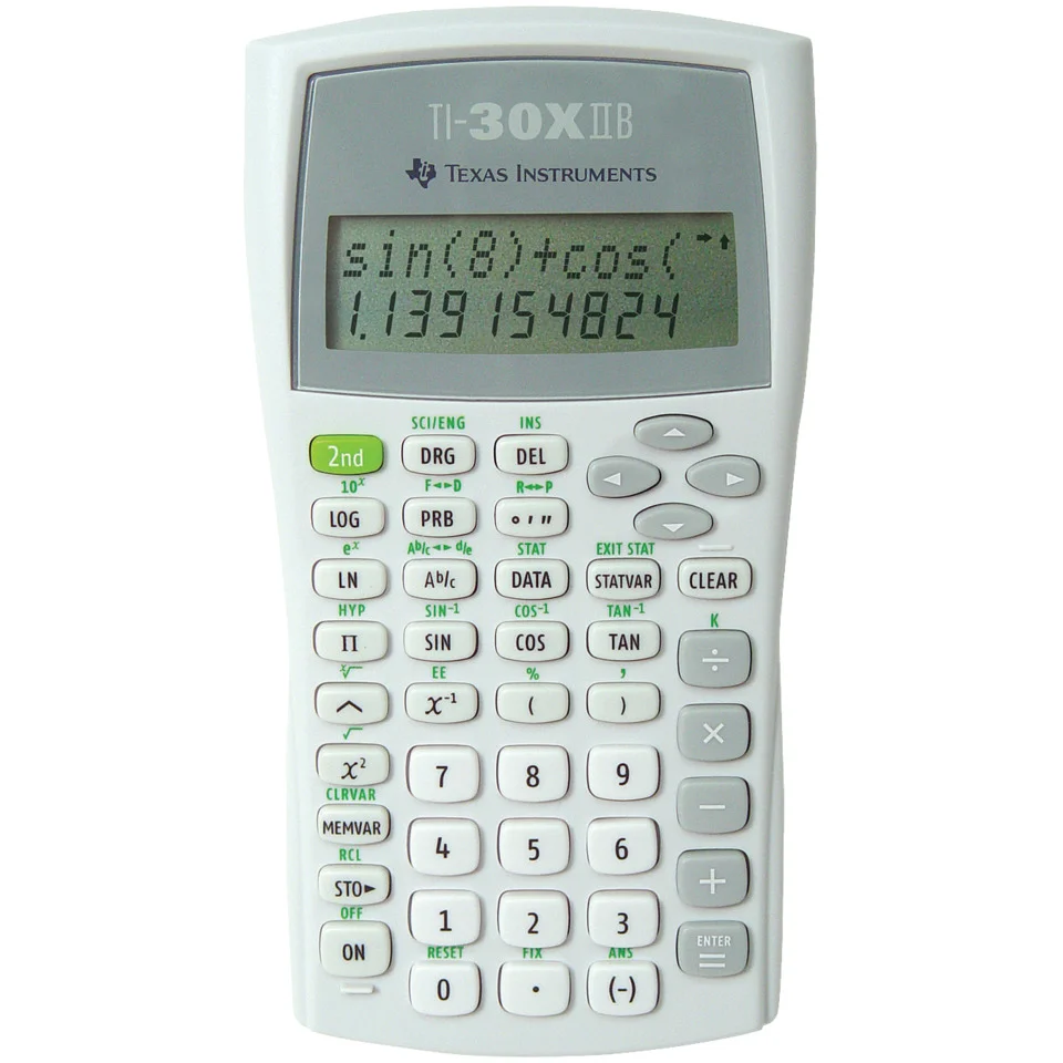 TEXAS INSTRUMENTS Schulrechner TI-30X IIB (EAN: 3243480015448)