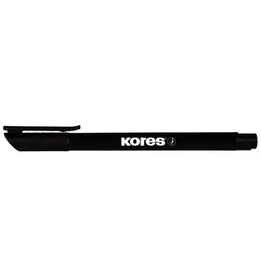 Kores Permanent-Marker "K MARKER FINE", M, schwarz (EAN: 9023800221001)