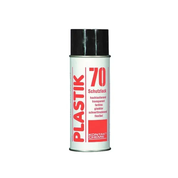 KONTAKT CHEMIE PLASTIK 70 Schutz- und Isolierlack, 200 ml, farblos, transparent (EAN: 5412386743092)
