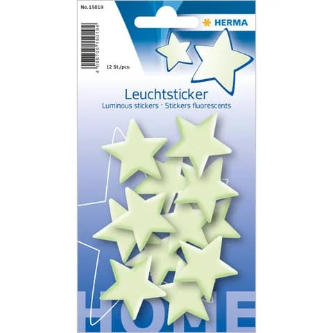 HERMA Leuchtsticker HOME "Sterne Mini" (EAN: 4008705150194)