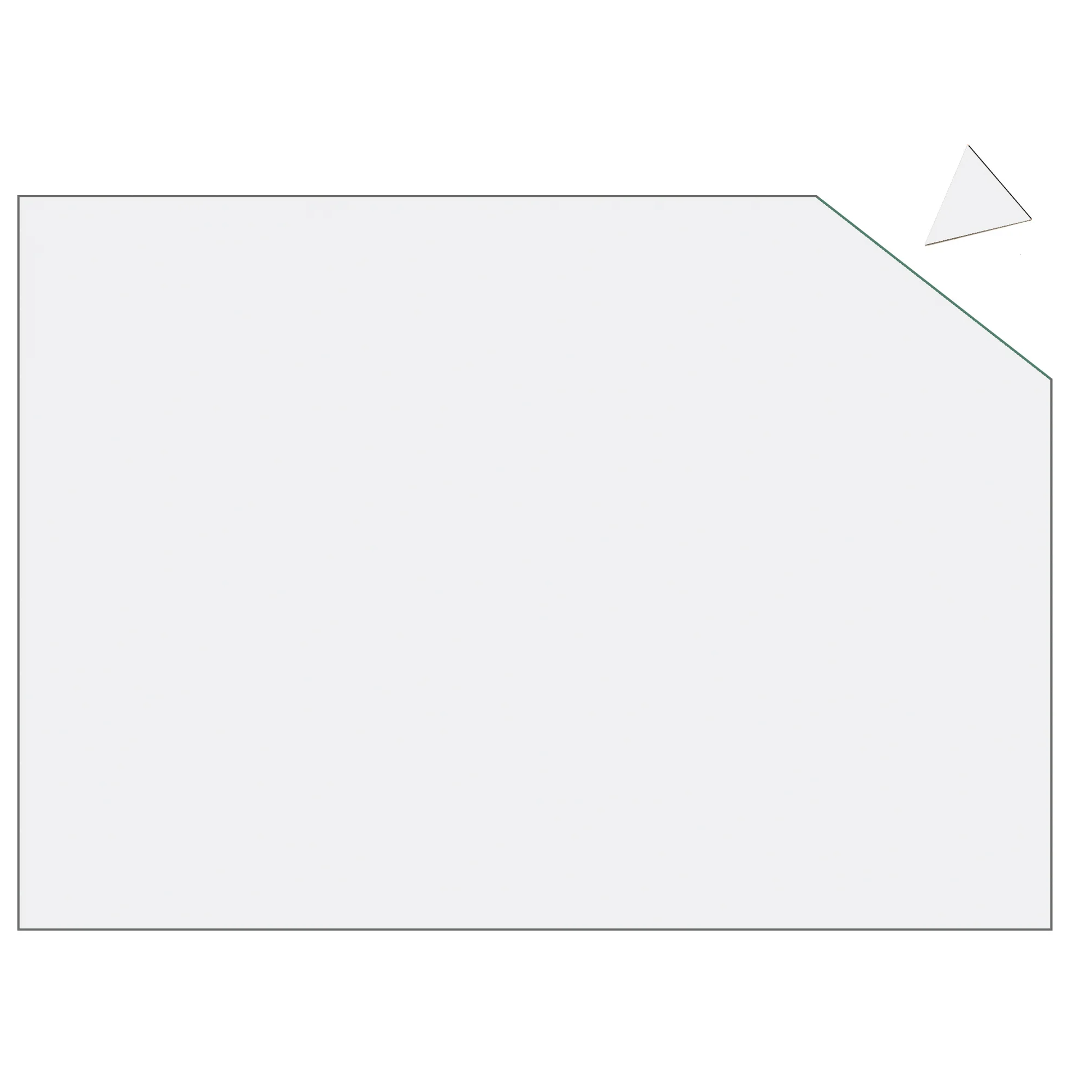 FRANKEN Magnetplatte, 200 x 295 x 0,6 mm, weiß (EAN: 4016946054355)