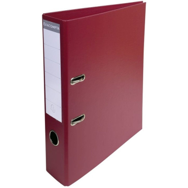 EXACOMPTA PVC-Ordner Premium, DIN A4, 70 mm, bordeaux (EAN: 3130630537045)