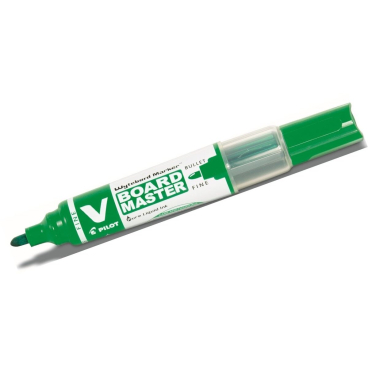 PILOT Whiteboard-Marker V BOARD MASTER, Rundspitze, grün (EAN: 4902505386749)