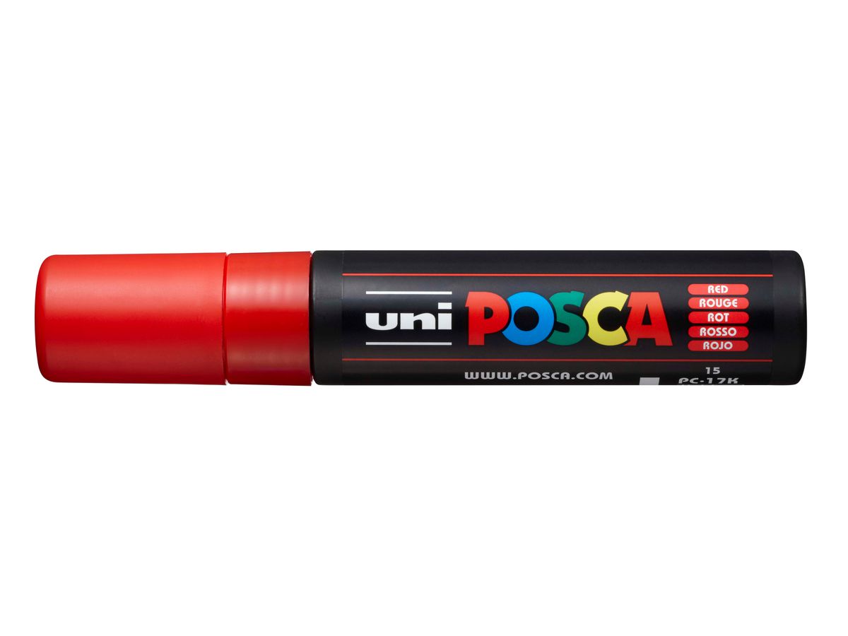 POSCA Pigmentmarker PC-17K, rot (EAN: 4902778364215)