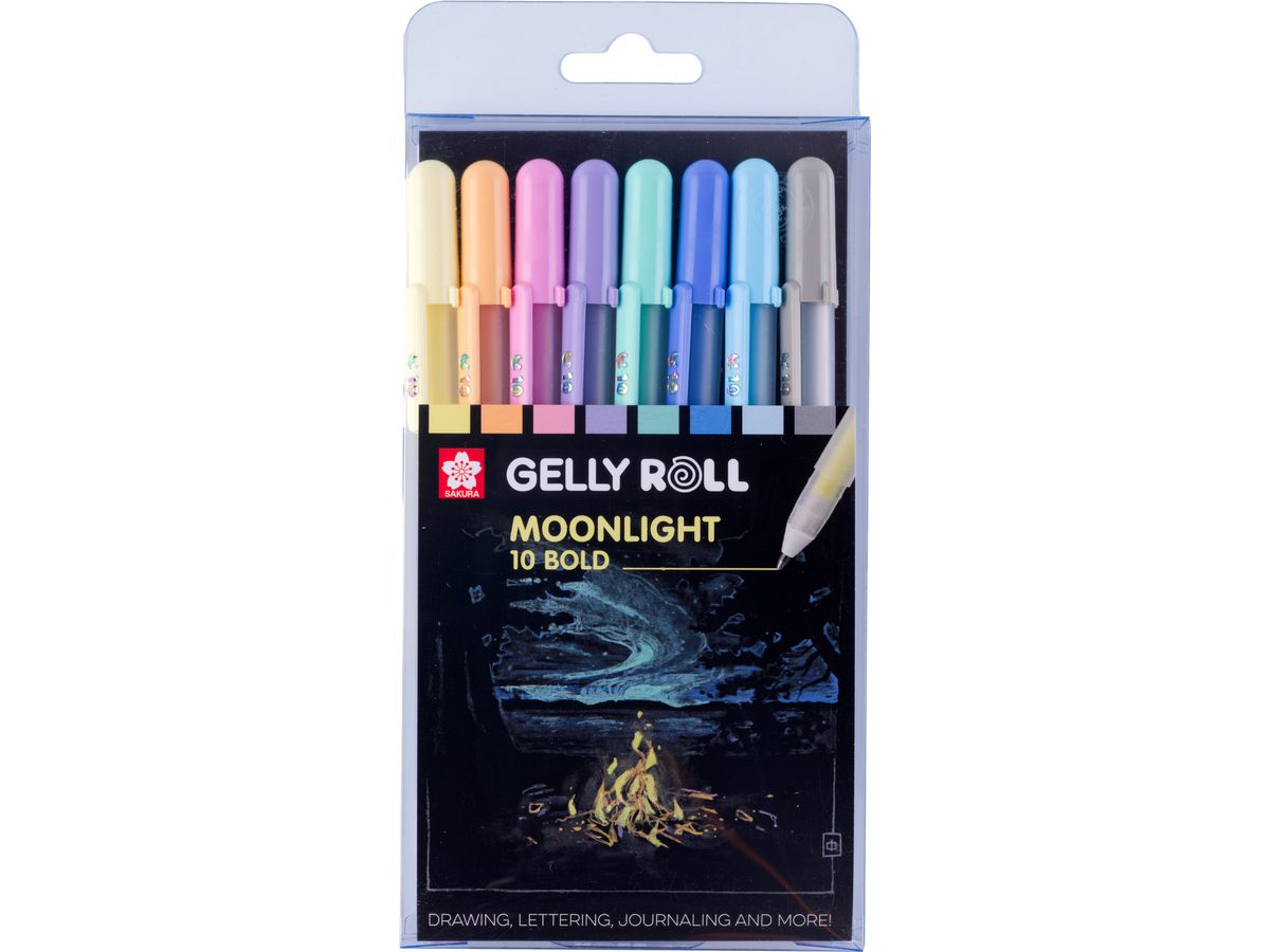 SAKURA Gel-Tintenroller Gelly Roll Moonlight Pastel, 8er (EAN: 8712079521868)