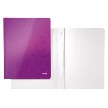 LEITZ Schnellhefter WOW, DIN A4, Karton, violett (EAN: 4002432104215)