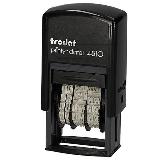 trodat Datumstempel Printy Dater 4810, selbstfärbend (EAN: 0092399703815)