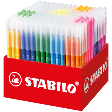 STABILO Fasermaler Trio A-Z, 240er Maxi Schoolpack (EAN: 4006381598262)