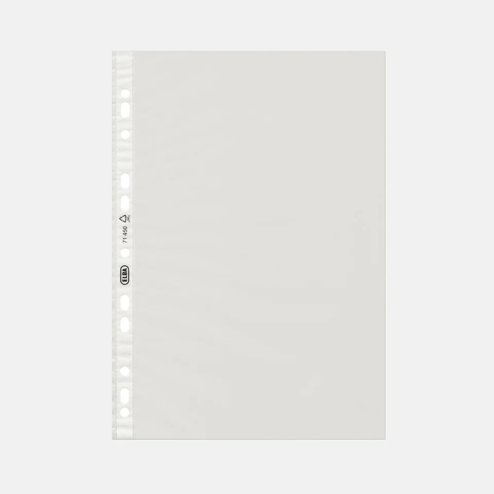 Oxford Prospekthülle,DIN A4, PP, 0,06 mm, blendfrei genarbt, transparent (EAN: 4002030714502)