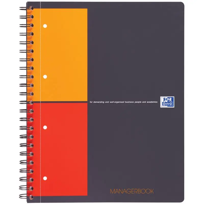 Oxford International Collegeblock "MANAGERBOOK", DIN A4+ (EAN: 8412770000005)