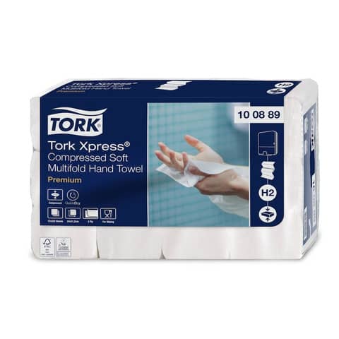 TORK Xpress Multifold Handtuchpapier, 212 x 240 mm, W-Falz (EAN: 7322542154151)