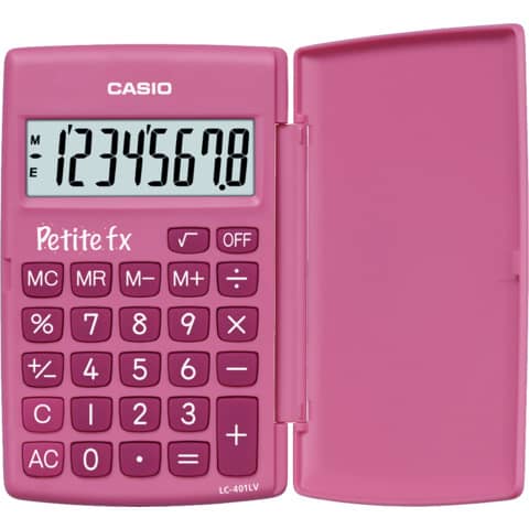CASIO Taschenrechner LC-401 LV-PK "Petite fx" (EAN: 4549526612329)