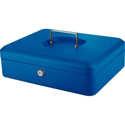 pavo Geldkassette mit Zähleinsatz, blau, 1 Tragegriff (EAN: 8717448008766)
