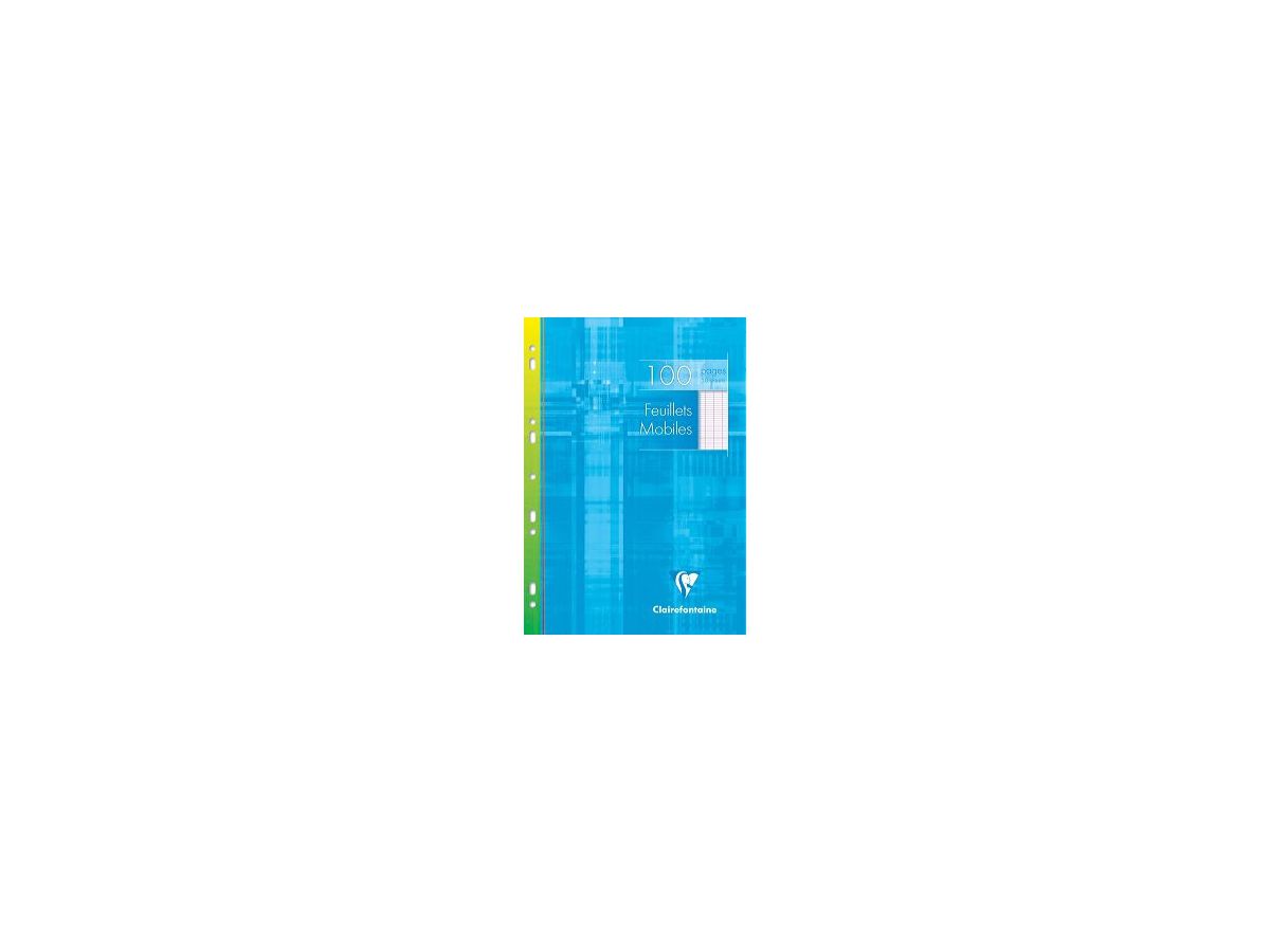 Clairefontaine Feuillets mobiles, A4, Séyès, 100 pages (EAN: 3329680173109)