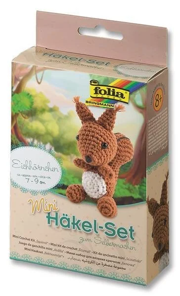 folia Mini-Häkelset "Eichhörnchen" (EAN: 4001868083132)