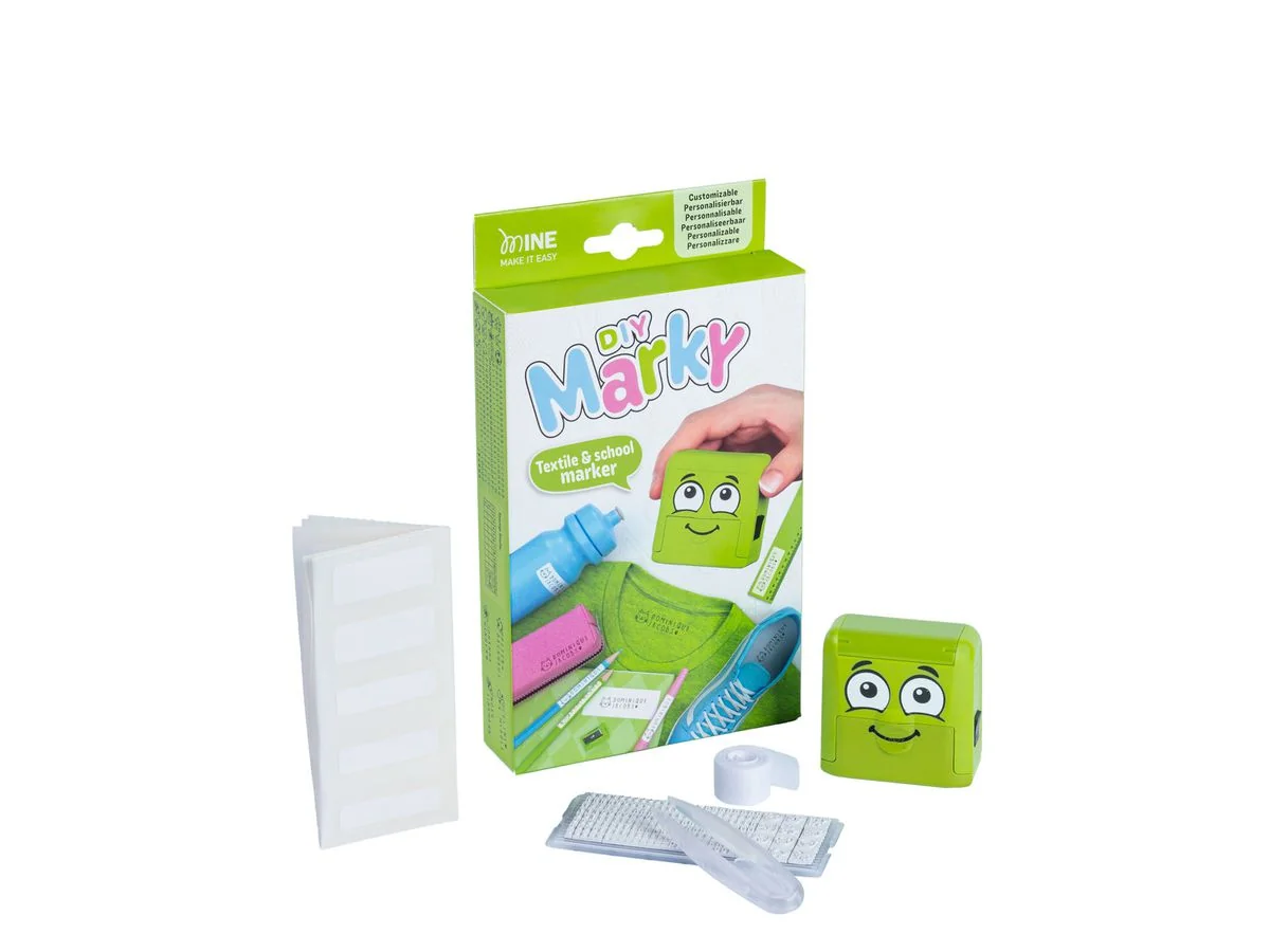 COLOP Markierungsstempel-Set "DIY Marky" Printer C20, grün (EAN: 9004362538998)