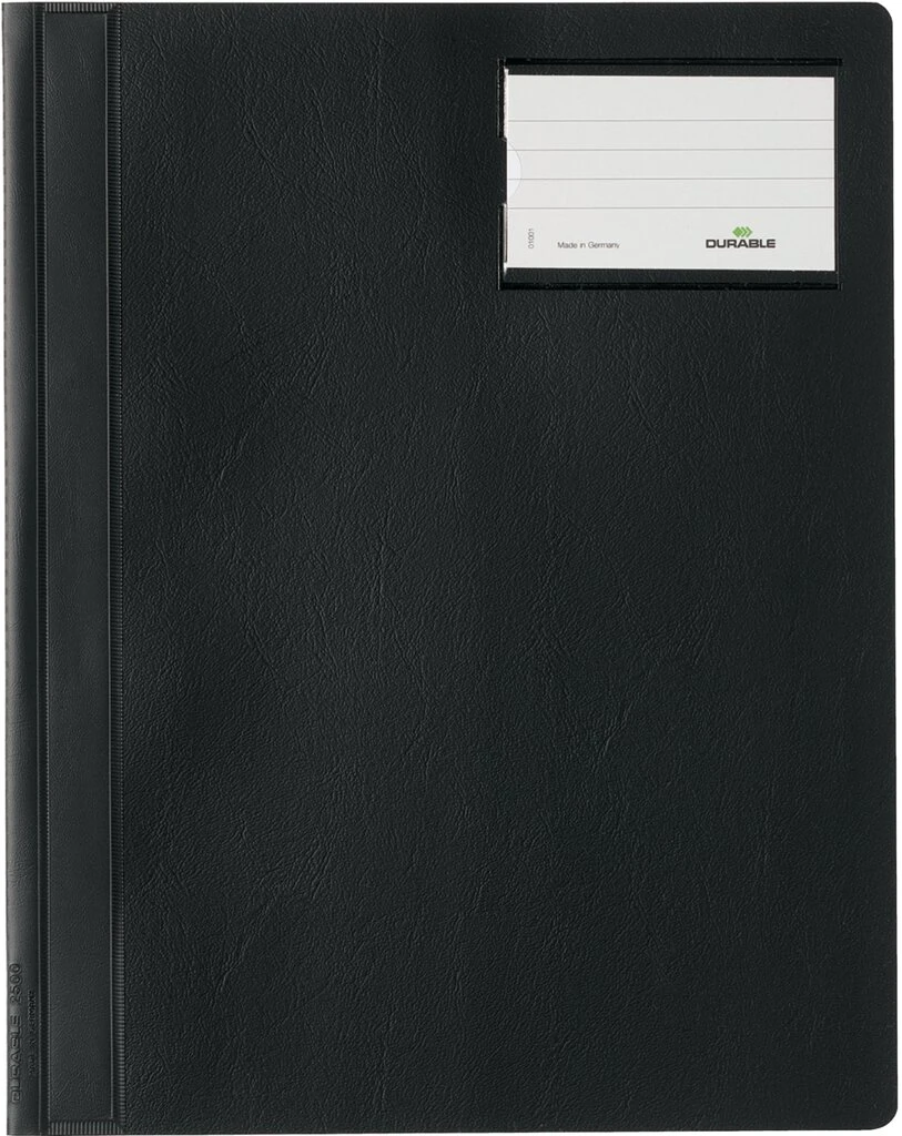 DURABLE Schnellhefter, DIN A4, aus PVC, schwarz (EAN: 4005546200828)