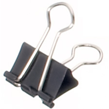 MAUL Foldback-Klammer, schwarz, (B)13 mm, Klemmweite: 4 mm (EAN: 4002390043090)