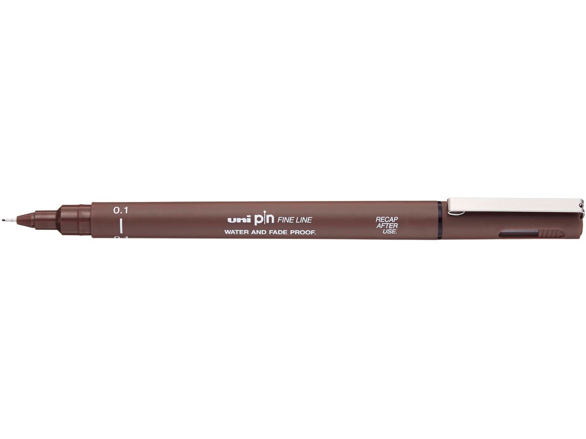 uni-ball Fineliner PIN 01200 SEP, sepia (EAN: 4902778230770)