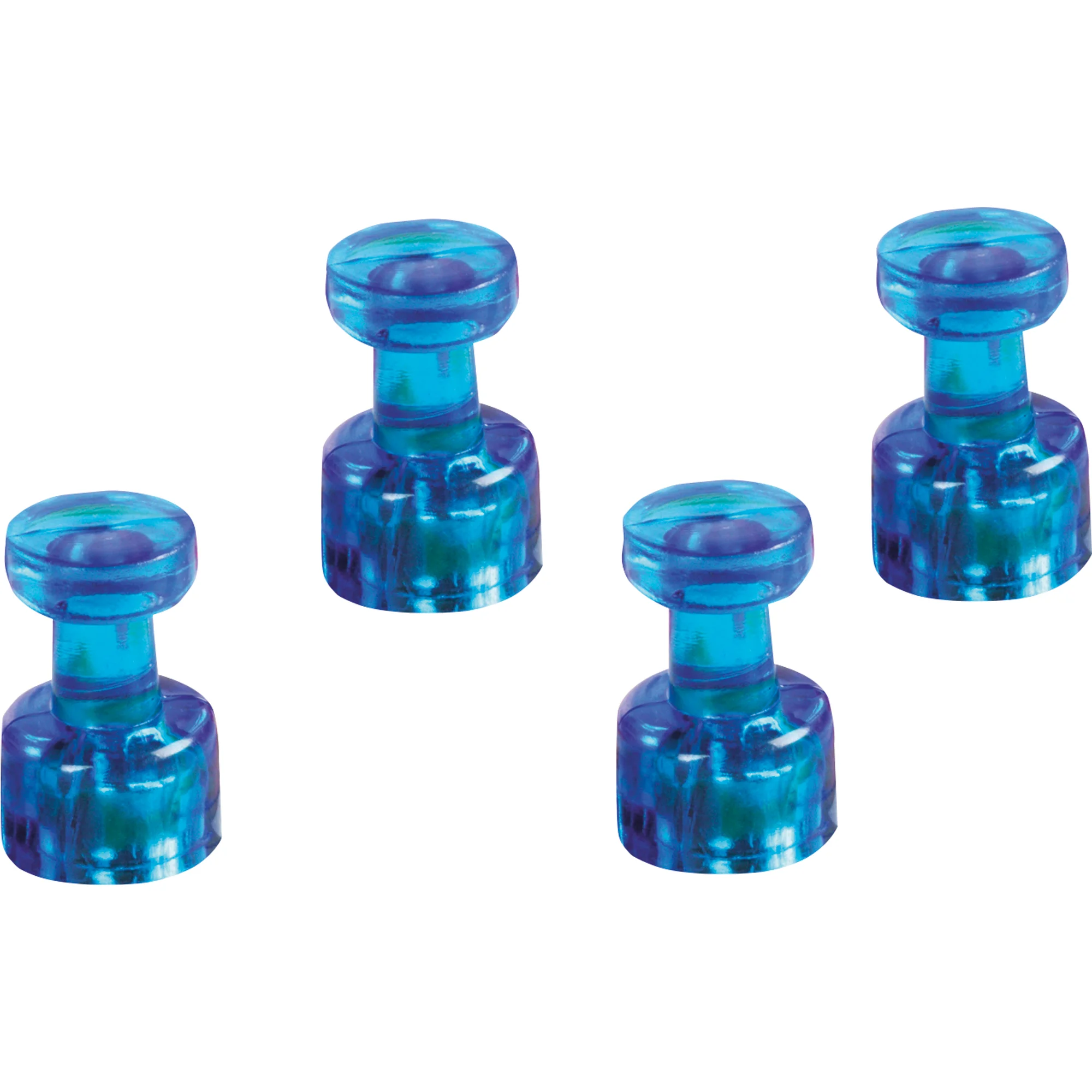 magnetoplan Magnet-Memohalter, Durchmesser: 11 mm, blau (EAN: 4013695024851)