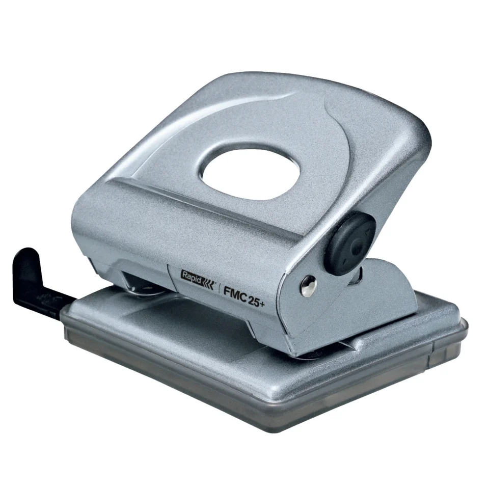 Rapid Locher FMC25, Stanzleistung: 25 Blatt, silber (EAN: 7313468355029)