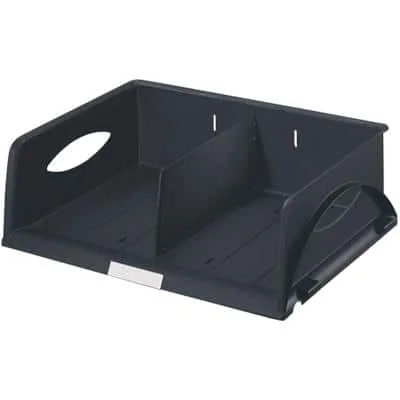 LEITZ Ablagekorb Sorty, DIN A4/C4 quer, schwarz (EAN: 4002432352913)