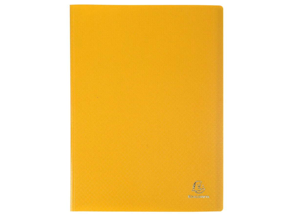 EXACOMPTA Sichtbuch, DIN A4, PP, 10 Hüllen, gelb (EAN: 3130630085195)