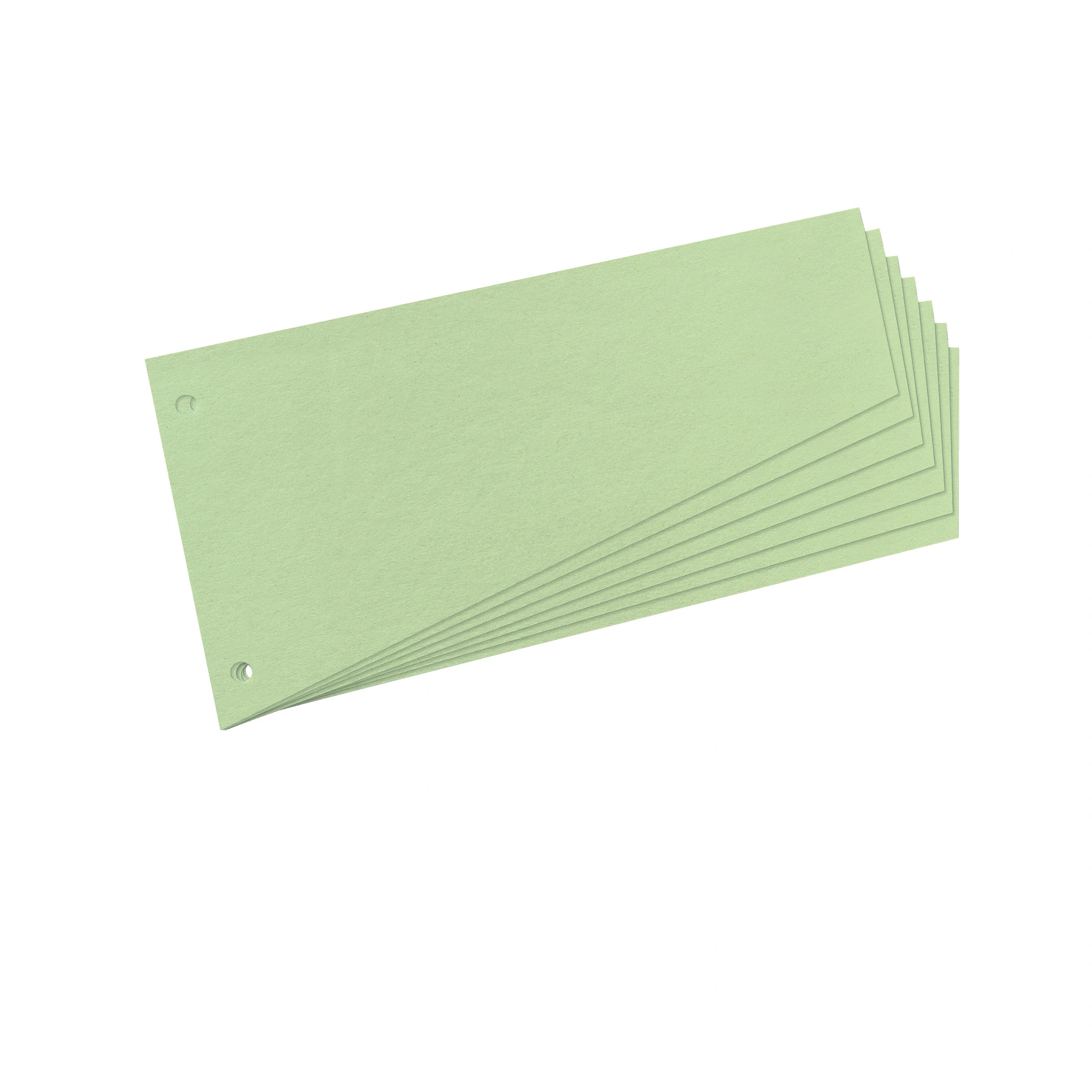 herlitz Trennstreifen, trapezförmig, Manila-Karton, grün (EAN: 4008110311029)