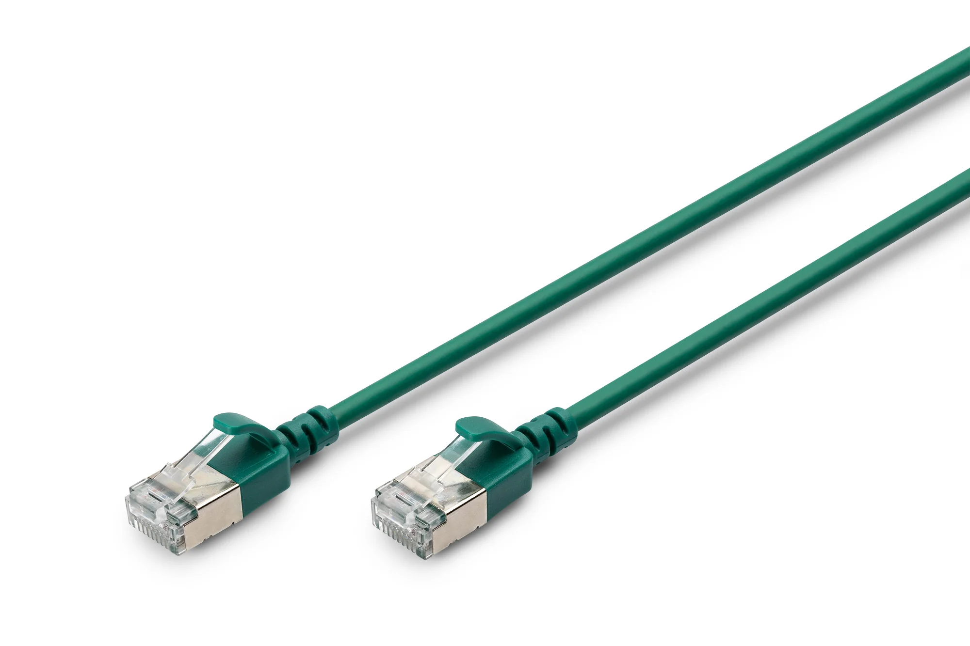 DIGITUS Slim Patchkabel, Kat. 6A, F/FTP, grün, 3,0 m (EAN: 4016032497998)